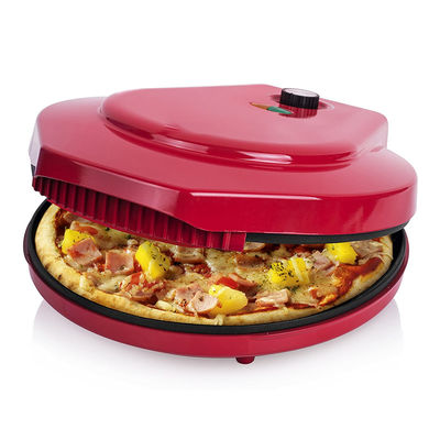 Fabbrica di Ningbo 12 pollici Non-Stick Calzone Maker forno per pizza in Red Home Usare Fast FunElectric Multi Pizza Maker