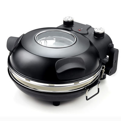 Prezzo diretto di fabbrica 12 pollici Non-Stick Calzone Maker forno per pizza in casa rossa Usare Fast FunElectric Multi Pizza Maker