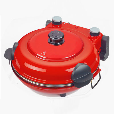 Visualizza finestra cucina In 5 minuti, Timer, piatto di ceramica ristorante elettrico pizza forno Maker Machine