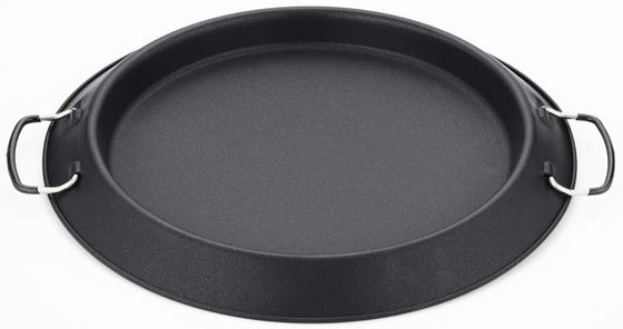 Pizza Maker Controllo della temperatura regolabile con finestra visibile Pietra speciale e padella elettrica forno per pizza a crosta croccante