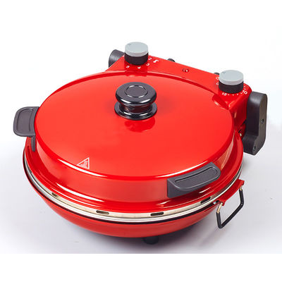 Pizzeria elettrica Anbolife 1400w mini-pizzerista multifunzione e macchina portatile per la pizza elettrica
