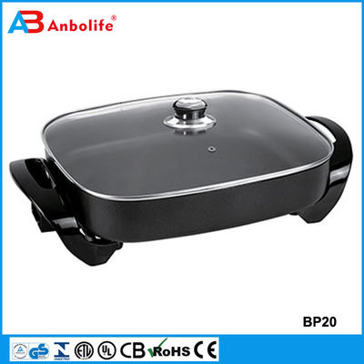 Grill and Griddle padella elettrica antiaderente per pizza Pancake Padella per frittura