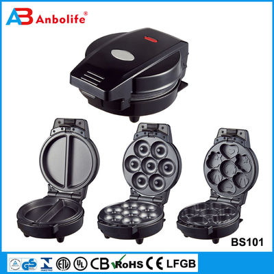 Scaldaia elettrica in ceramica pieghevole da 16 pollici con copertura di vetro rivestita di rame 1200 watt padella