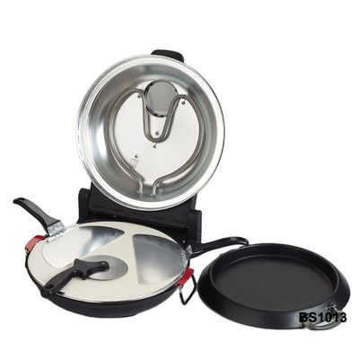 Anbolife rotondo multi-fuzione mobile per uso domestico pentola per pizza e forno portatile per pizza all'aperto