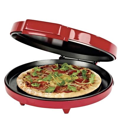 Anbo in alluminio pentola portatile antiaderente per la pizza di migliore qualità foglio da forno per la cottura con trasportatore elettrico rotondo multifunzionale