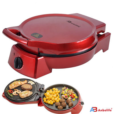 Anbo in alluminio pentola portatile antiaderente per la pizza di migliore qualità foglio da forno per la cottura con trasportatore elettrico rotondo multifunzionale