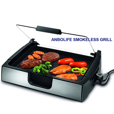 Anbo in alluminio pentola portatile antiaderente per la pizza di migliore qualità foglio da forno per la cottura con trasportatore elettrico rotondo multifunzionale