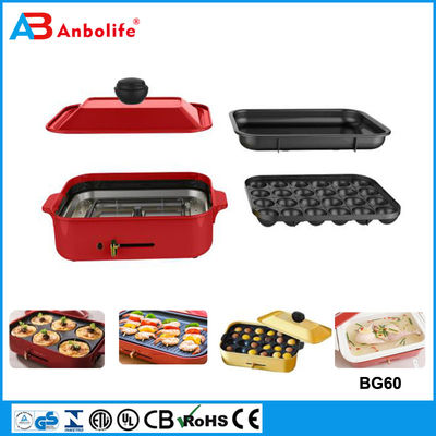 Anbo forno elettrico a forno per pizza circolare multifunzione con rivestimento ceramico