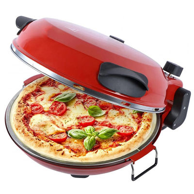 Pizzeria elettrica con pietra speciale per cucinare pizza 1200 W Forno per pizza