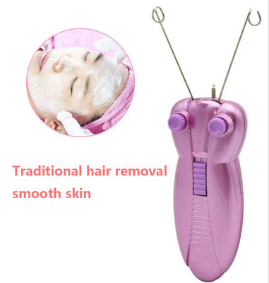 Lady Men Bee Epilatore Facciale Elettrico Filato di Cotone Potenza Libera Con Indicatore Leggera Eliminatore di Capelli Indolore