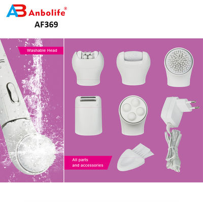 Spazzola per la cura della pelle profonda con accessori multi Callus Remover Facial Brush