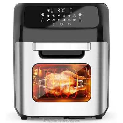 12L Low Fat Electric Deep Air Fryer Toaster Forno Combo