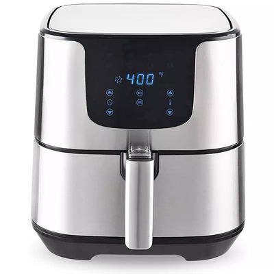 Forno per friggitrice a aria a cucina elettrica senza olio in acciaio inossidabile 5.5L 7L XL Digital 8 Preset Touch Screen