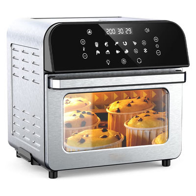 Fornaci friggitori ad aria 1700W Porta francese 5.5L 6.5L 23L In acciaio inossidabile sano senza olio