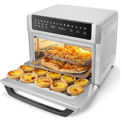 Fornaci friggitori ad aria 1700W Porta francese 5.5L 6.5L 23L In acciaio inossidabile sano senza olio