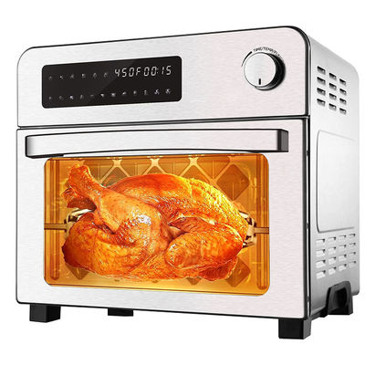 Fornaci friggitori ad aria 1700W Porta francese 5.5L 6.5L 23L In acciaio inossidabile sano senza olio