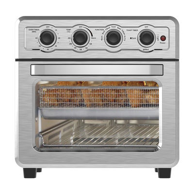 Fornaci friggitori ad aria 1700W Porta francese 5.5L 6.5L 23L In acciaio inossidabile sano senza olio