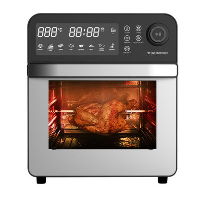7L 12L 24L Acciaio inossidabile Digital Air Fryer Funzione a vapore Air Toaster Forno senza olio