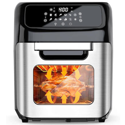 Il più recente forno friggitrice ad aria senza olio personalizzato elettrodomestico da cucina profondo senza olio con rivestimento in acciaio inossidabile digitale commerciale