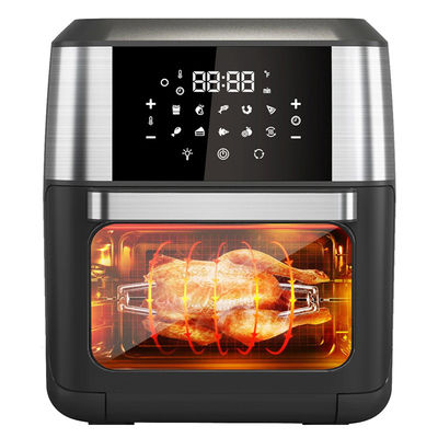 Il più recente forno friggitrice ad aria senza olio personalizzato elettrodomestico da cucina profondo senza olio con rivestimento in acciaio inossidabile digitale commerciale