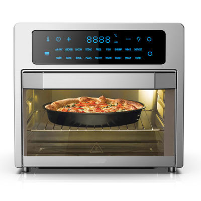 Dispositivo touch screen frigoriferi elettrici per uso domestico 9L 12L vapore cucina senza olio forno frigorifero a doppio aria