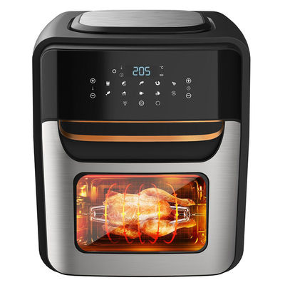 Acciaio inossidabile 1800W Air Fryer 12 L 14L 24L Pannello di controllo digitale