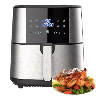 Friggitrici a aria automatiche XL 8L 7L 6.5L 5L Gran Potenza Salute Oil Free Cooking Electric Deep Air Fryer