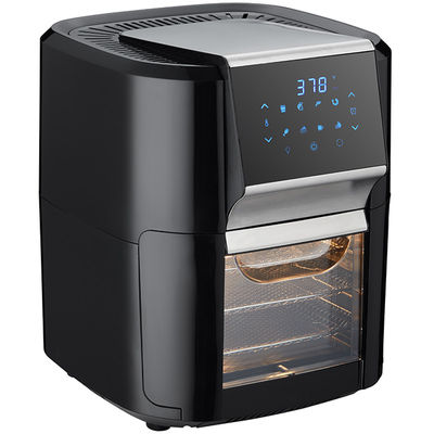 Fornaci a friggitrice ad aria bianca da 1800W 12 litri Digital Air Fryer Oil Free Wtih Wifi Tuya
