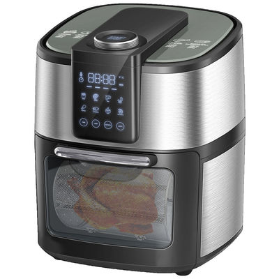 Fornaci a friggitrice ad aria bianca da 1800W 12 litri Digital Air Fryer Oil Free Wtih Wifi Tuya