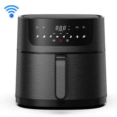 Tuya Wifi elettrico 3.5L 4L 5.5L 6.5L 8L 9L Smart Glass Oil Free Deep Fryer
