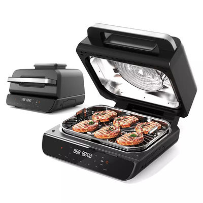 9L Air Fryer 8L Con 2 Cesto / Zona Visible Finestra Smart Digital Control