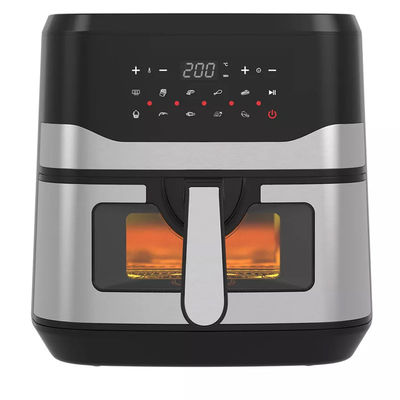 9L Air Fryer 8L Con 2 Cesto / Zona Visible Finestra Smart Digital Control