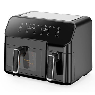 Grande friggitrice a doppio aria da 9 litri con 10 in 1 touch preset due zone tecnologia