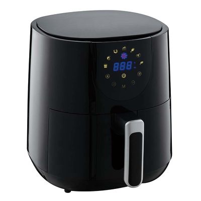 Friggitrice a aria manuale non appiccicosa di piccole dimensioni 1L 2.2L Digital Small Electric Air Fryer
