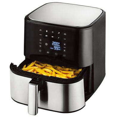 Friggitrice a aria manuale non appiccicosa di piccole dimensioni 1L 2.2L Digital Small Electric Air Fryer