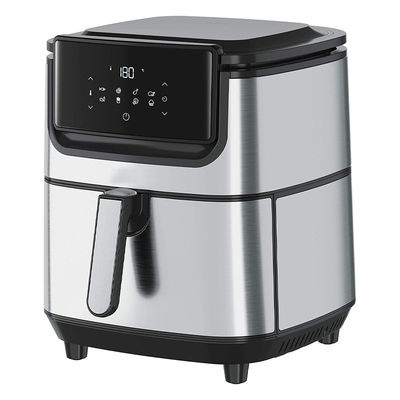 Friggitrice a aria manuale non appiccicosa di piccole dimensioni 1L 2.2L Digital Small Electric Air Fryer