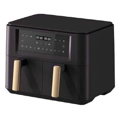 Friggitrice a aria manuale non appiccicosa di piccole dimensioni 1L 2.2L Digital Small Electric Air Fryer
