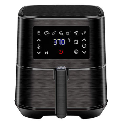 Piccola cucina casa elettrica 8L Digital Air Fryer 1700W Cucina in acciaio inossidabile zona doppio cestino