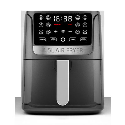 4.5 Litri di Silicone Visuale Cesto Air Fryer Acciaio inossidabile Fuochi Francesi Oil Free Smart
