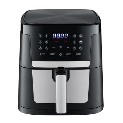 4.5 Litri di Silicone Visuale Cesto Air Fryer Acciaio inossidabile Fuochi Francesi Oil Free Smart
