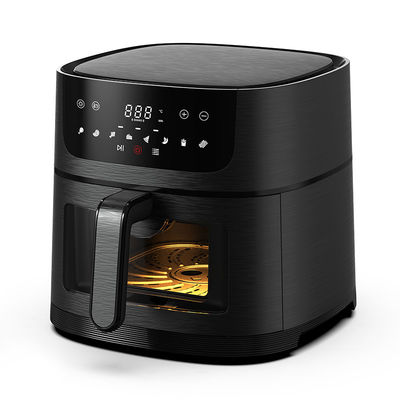 4.5 Litri di Silicone Visuale Cesto Air Fryer Acciaio inossidabile Fuochi Francesi Oil Free Smart