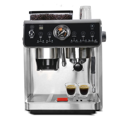 Macchina automatica per caffè corpo in acciaio inossidabile casa macchina per caffè espresso italiana intelligente