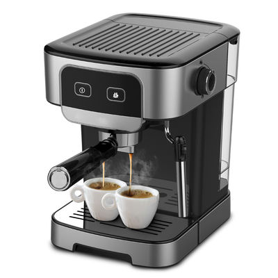 Macchina elettrica per caffè intelligente da 15 bar con spuma per latte Espresso manuale