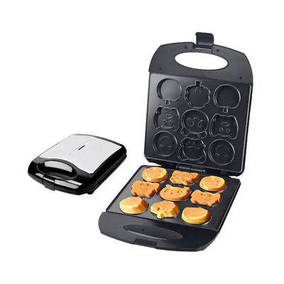 4 Pancake Egg Core Customized Waffle Maker Round per la casa individuale Bambini Pasticceria