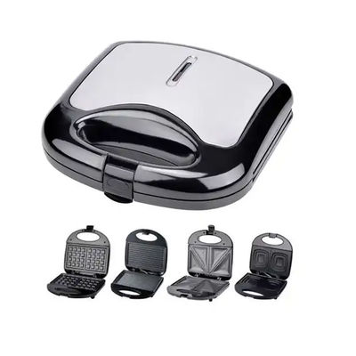 7 5 3 in 1 Mini Waffle elettrico Sandwich Makers Non Stick Piastre multifunzione Cambiabili