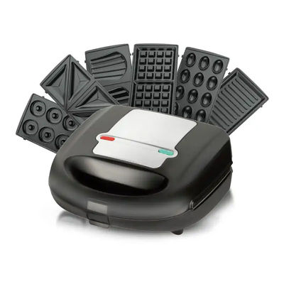 12 pezzi 12 fori Waffle Sandwich Makers Domestico 3 in 1 Multifunzione