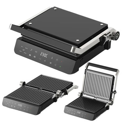 Grill Panini da 4 fette staccabili con manopola