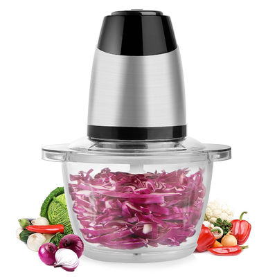 Mini Meat Blenders Chopper Macchine elettriche per la macinazione di carne in acciaio inossidabile