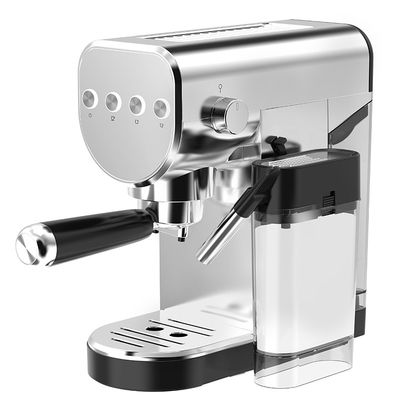 Macchina da caffè espresso semiautomatica con spumatrice manuale per latte cappuccino