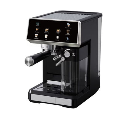 Macchina da caffè espresso semiautomatica con spumatrice manuale per latte cappuccino